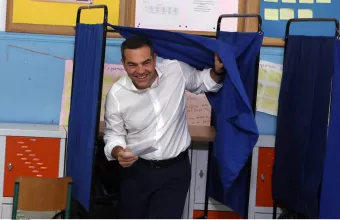 ΣΥΡΙΖΑ -ΠΣ: Στο Περιστέρι ψήφισε ο Αλέξης Τσίπρας 