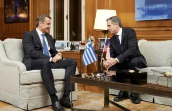 Τηλεφωνική επικοινωνία Μπλίνκεν-Μητσοτάκη