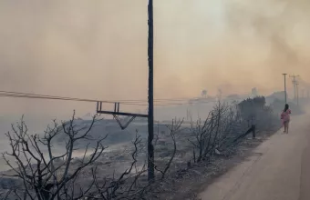 φωτιά ρόδος