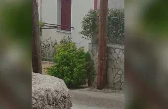 Βροχή με καύσωνα σε Τέμπη, Ελασσόνα και Αγιά