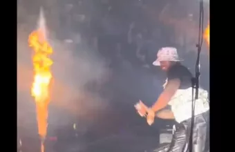 Αδιανόητος 50 Cent: Είχε νεύρα, πέταξε το μικρόφωνο και χτύπησε άνθρωπο