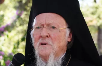 Ο Οικουμενικός Πατριάρχης Βαρθολομαίος 