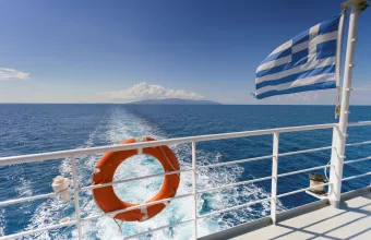 Κατάστρωμα πλοίου Αιγαίου