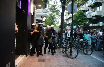 Λάρισα: Ένταση στην διαμαρτυρία για τις καταστροφές από την κακοκαιρία Daniel