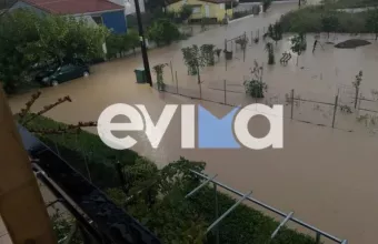 Κακοκαιρία Elias- Εύβοια: 4 χωριά έχουν αποκοπεί σε Ιστιαία- Αιδηψό
