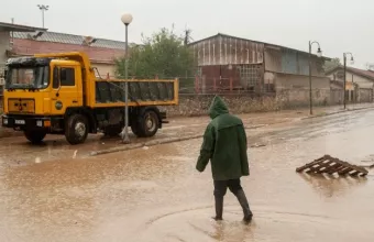 O Elias «σάρωσε την Εύβοια» 260 χιλιοστά βροχή στη Βατερή