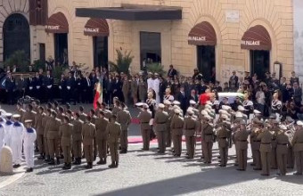 Funeral of the former Italian President Giorgio Napolitano 