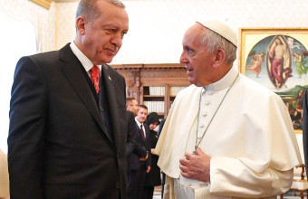 Ερντογάν σε Πάπα Φραγκίσκο