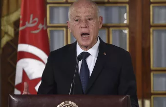 Tunisian President Kais Saied 