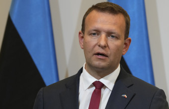 Estonia's Interior Minister Lauri Laanemets