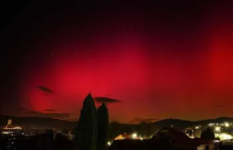 Το Βόρειο Σέλας ορατό στις Σέρρες
