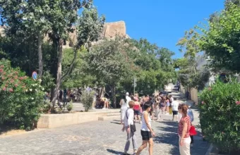 Τουρίστες στην Αθήνα
