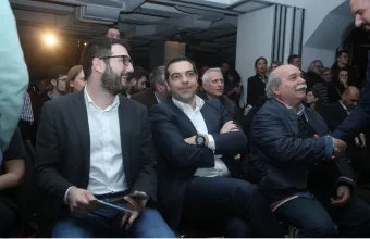 Τσίπρας με Ηλιόπουλο