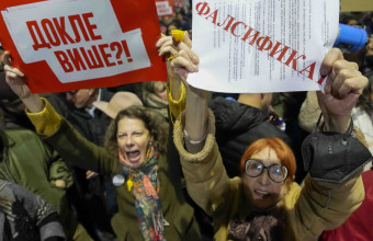 Νέα διαδήλωση με αίτημα την επανάληψη των δημοτικών εκλογών στο Βελιγράδι