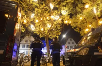 France Christmas Market Police