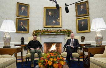 President Joe Biden - Ukrainian President Volodymyr Zelenskyy