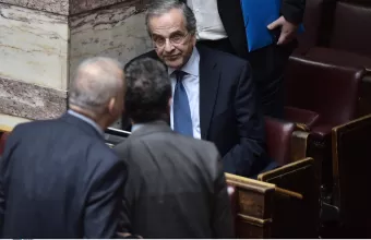 Αντώνης Σαμαράς: Ομόφωνα εκτός της Κοινοβουλευτικής Ομάδας της Νέας Δημοκρατίας