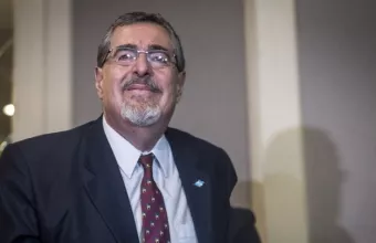 O νεοεκλεγείς πρόεδρος της Γουατεμάλα