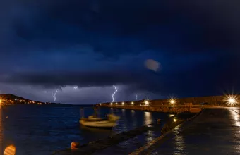 Ξεκίνησε η κακοκαιρία σε Δυτική Ελλάδα και Ιόνιο