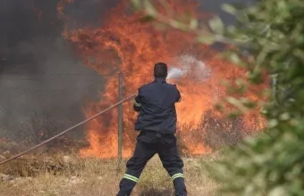 Φωτιά στο Λιτόχωρο