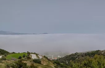 Εύβοια: Παραλία «εξαφανίστηκε» από την σκόνη