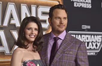 Ο Chris Pratt με τη σύζυγό του