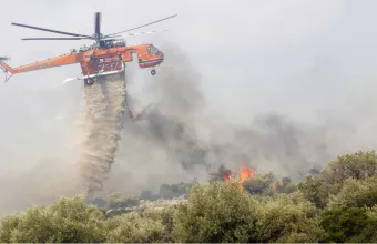 Υψηλός κίνδυνος πυρκαγιάς αύριο - Αναλυτικά ο χάρτης