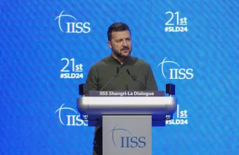Ζελένσκι στο φόρουμ «Διάλογο του Σάνγκρι-Λα»