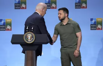 Ζελένκσι, Μπάιντεν