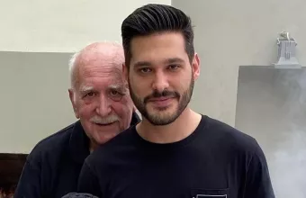 Βάφτιση με νονό τον Γιώργο Παπαδάκη και γάμος με κουμπάρο τον γιο του