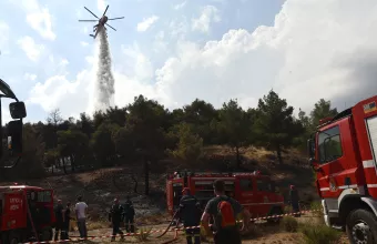 Θεσσαλονίκη: Φωτιά στον Λαγκαδά
