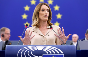 Επανεξελέγη πρόεδρος του Ευρωπαϊκού Κοινοβουλίου η Ρομπέρτα Μέτσολα 