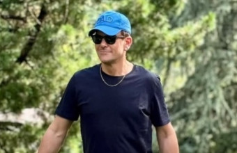 Σπύρος Σούλης: Με καπέλο «μπαμπάς» και καρότσι μωρού στο Central Park