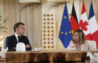Μακρόν και Μελόνι συζητούν για τη Μέση Ανατολή και τη Βενεζουέλα 