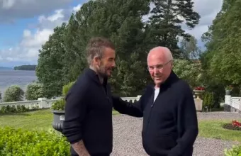 Ντέιβιντ Μπέκαμ: Το συγκινητικό αντίο στον Σβεν Γκόραν Έρικσον