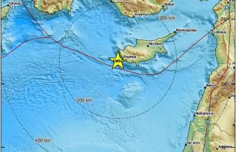 Σεισμός ανοιχτά της Πάφου