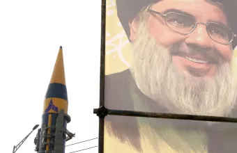 Lebanese Hezbollah leader Sayyed Hassan Nasrallah