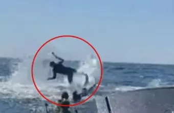 Αυστραλία: Η στιγμή που φάλαινα 30 τόνων πετάει στον αέρα κολυμβητή - Βίντεο
