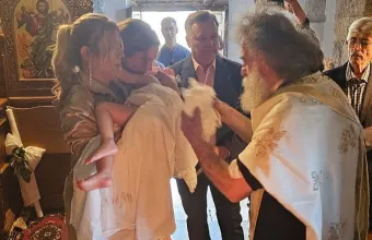 Γιώργος Δασκουλίδης- Εύη Χατζησάββα: Έγινε και η βάπτιση της κόρης τους μετά τον γάμο τους