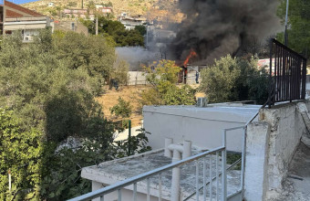 φωτιά στο Ικόνιο Περάματος