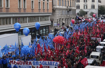 Ιταλία: Γενική απεργία κατά της κυβέρνησης Μελόνι σήμερα