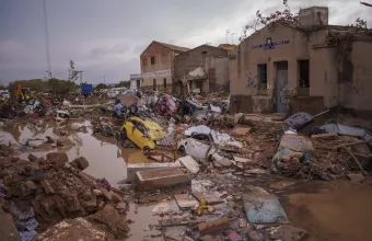 Καταστροφή από πλημμύρα Ισπανία