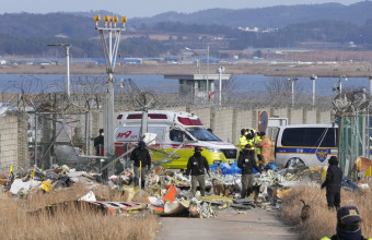 Το αεροπλάνο της  Jeju Air που συνετρίβη