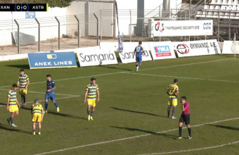 Live Εικόνα: Χανιά – Αστέρας Aktor B’ 0-0