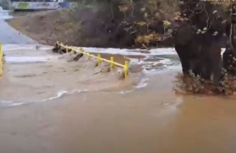 Κακοκαιρία «Bora» - Θεσσαλονίκη: Υπερχείλισε το Φράγμα της Θέρμης