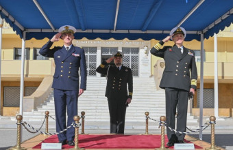 Ο Αρχηγός Ναυτικού της Γαλλίας ναύαρχος Nicolas Vaujour στην Ελλάδα