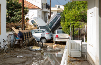 Ρόδος: Η κακοκαιρία έμοιαζε με το φαινόμενο της Βαλένθια 