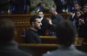 Ζελένσκι: Το Κίεβο δεν θα συμμετάσχει στις συζητήσεις ΗΠΑ - Ρωσίας στη Σαουδική Αραβία