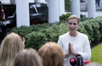 Η πρωθυπουργός της Δανίας, Μέτε Φρέντερικσεν