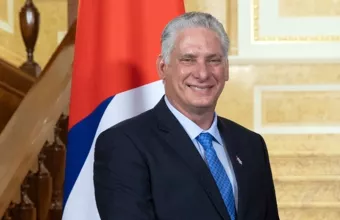 Ο πρόεδρος της Κούβας Μιγκέλ Ντίας-Κανέλ